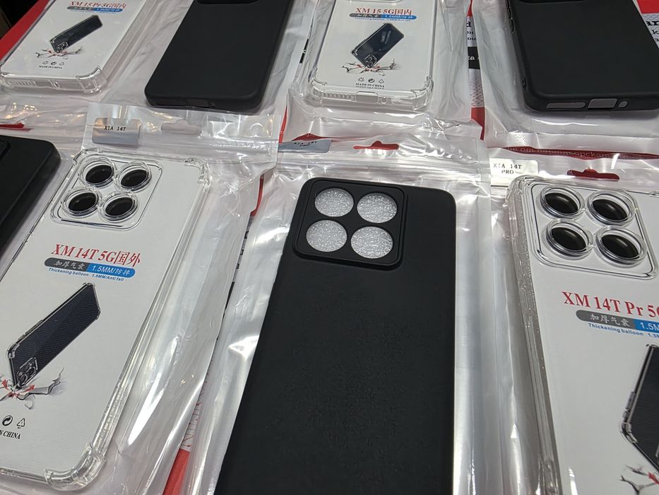 Xiaomi 14T,14T Pro,Xiaomi 15,15 Pro силиконови гърбове