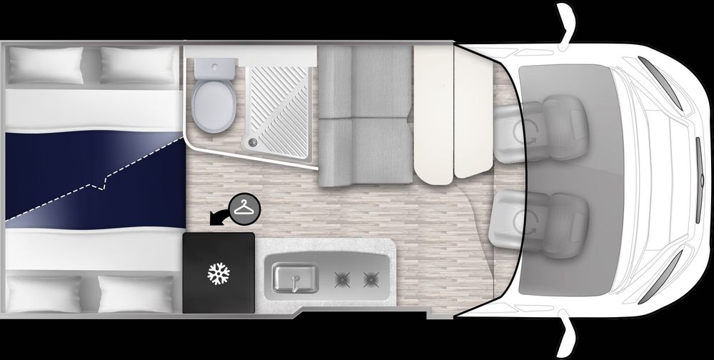 E-VAN 5 TREND Elnagh, nou, an 2025-2026