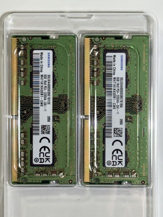 Оперативная память Samsung DRR4 16gb