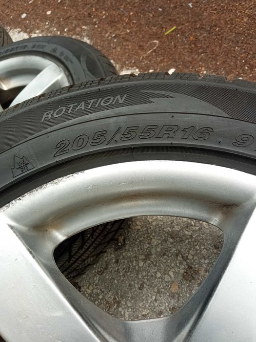 Джанти с гуми 5х120 16"