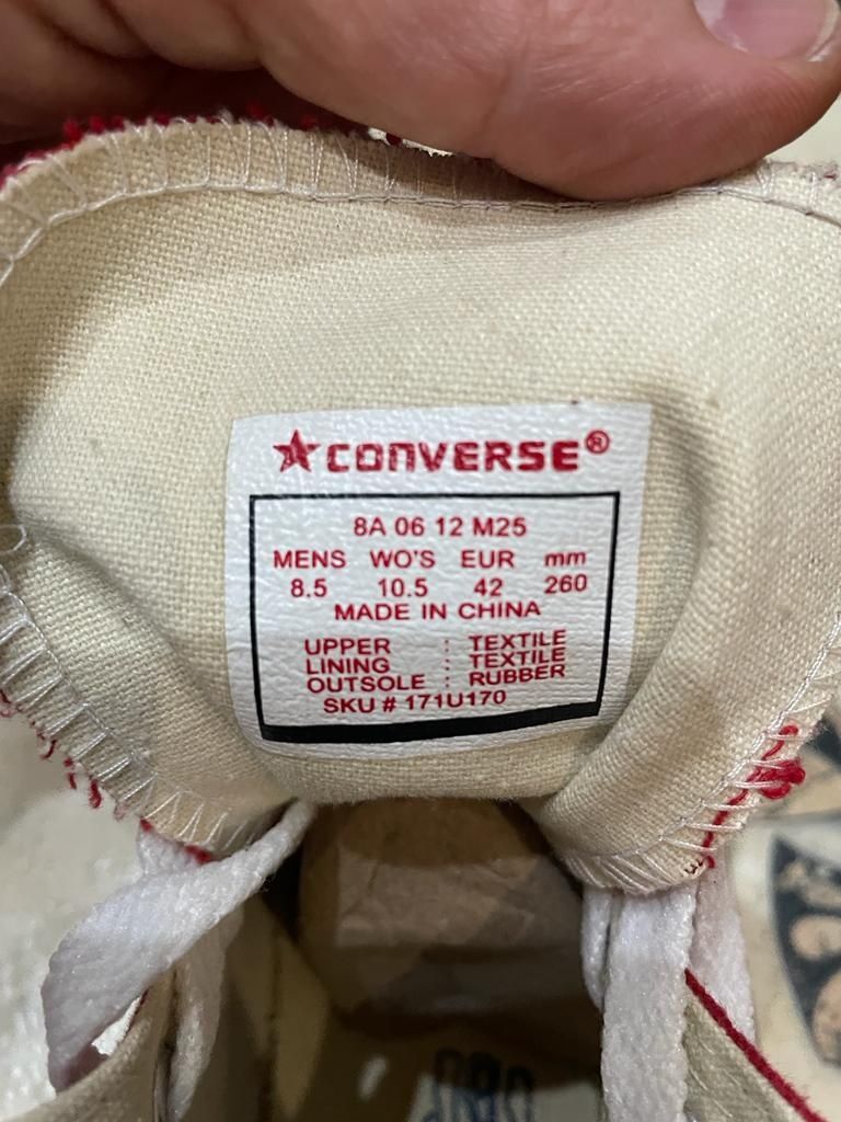 Converse All Star 15 000 . Olx