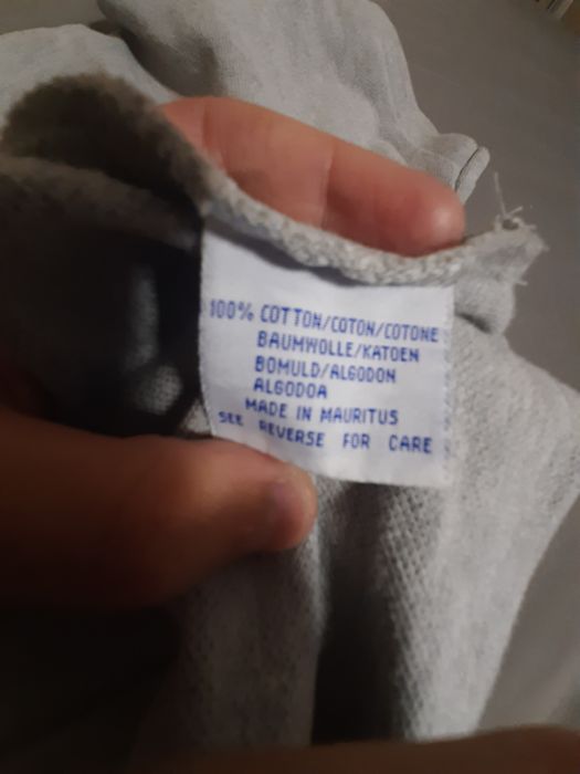 Polo тениска сив вариант