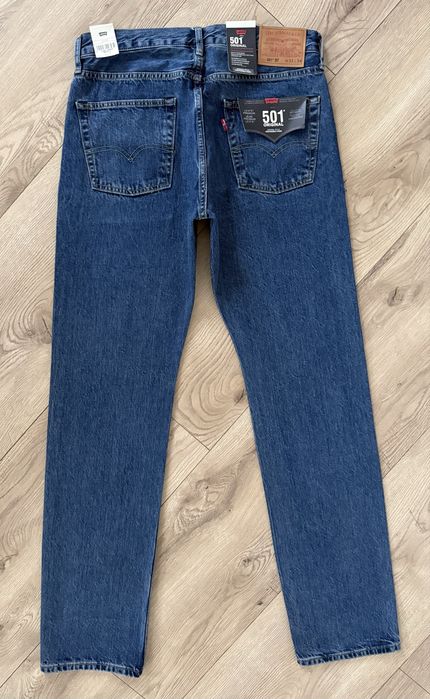 Blugi LEVIS 501 ST Albastru Barbati | Marime 33 x 34 (Talie 85 cm)
