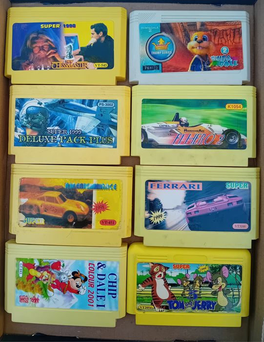 Casete joc vechi Terminator Famicom Sega Nintendo