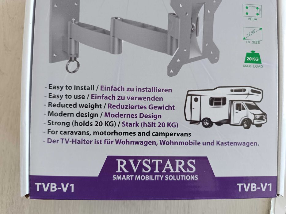 Suport TV universal DIAGONALA 22"-28" RVSTARS,peste 500 bucati in stoc!