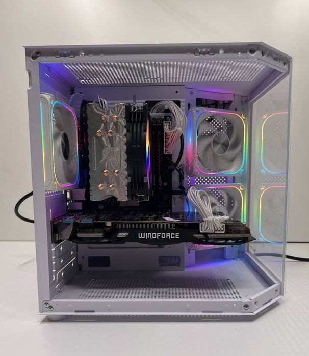 PC Gaming White Aurora | Intel i5 10400F | 16GB DDR4 | 512 SSD | GTX