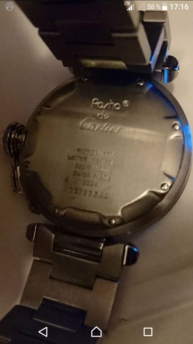 Часовник Cartier Pasha de Cartier