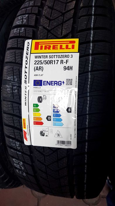 anvelope PIRELLI WINTER  SOTTOZERO 3 RSC RUN FLAT  94H 225/50R17 iarna