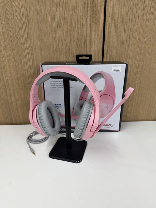 Наушник HyperX розовый новый