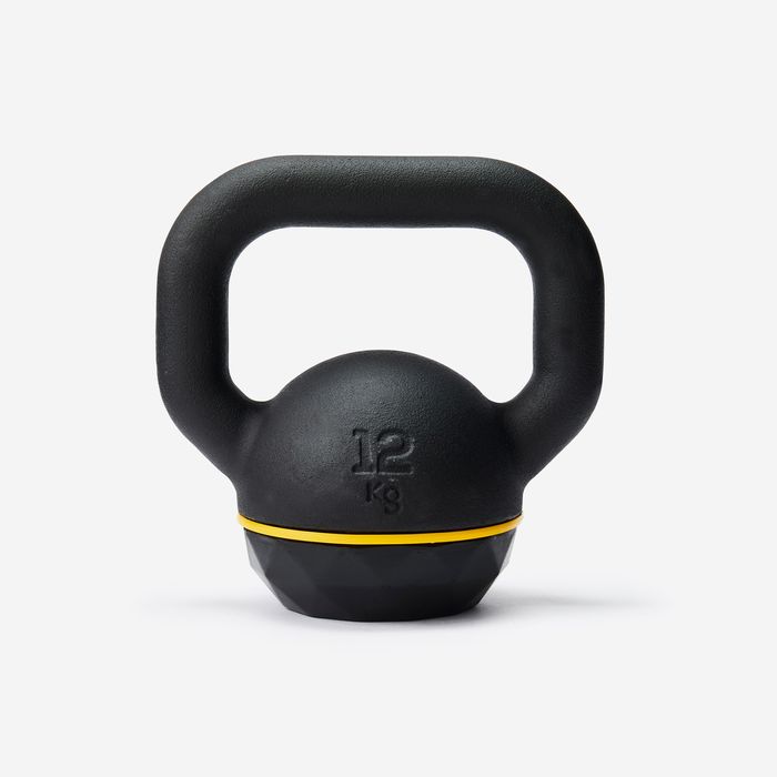 Ganteră Kettlebell din fontă parțial - produs resigilat Decathlon