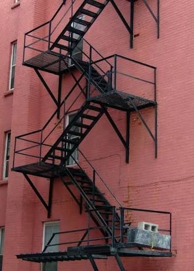 Пожарный лестница