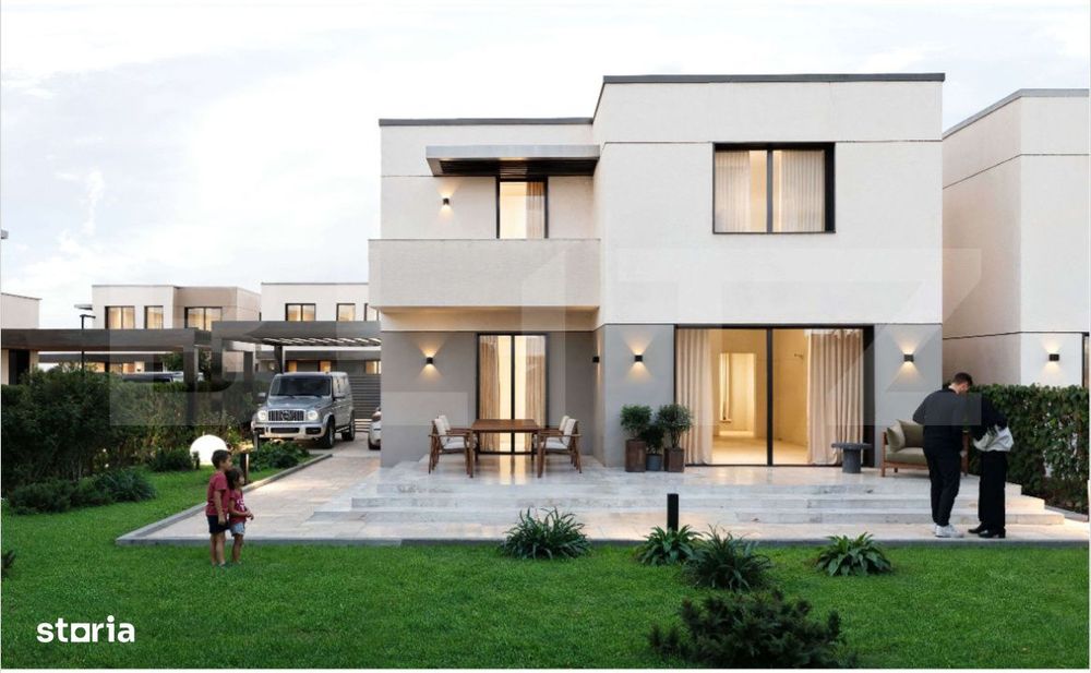 Casa de vanzare, 125 mp teren 405-593 mp, zona Ștrandului