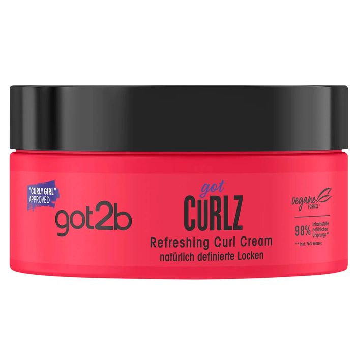 Чисто нов крем за къдрици got2b gotCurlz Refreshing Curl Cream (200 ml)
