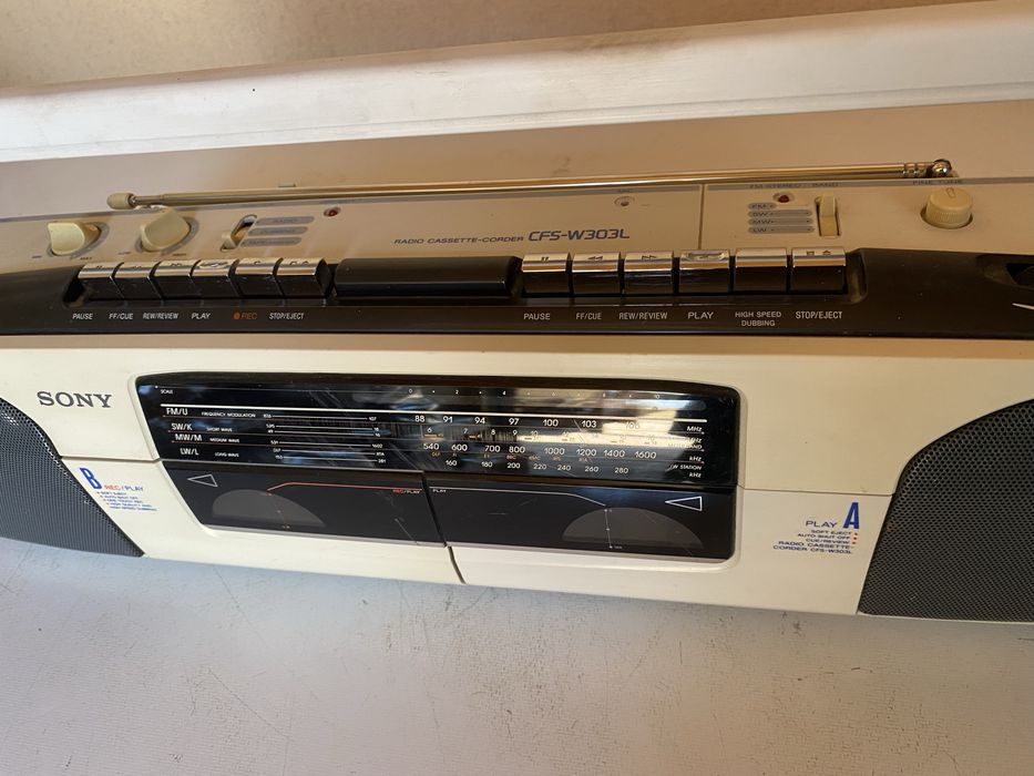 Radiocasetofon Sony cfs w 303 L