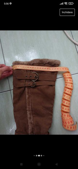 Cizme cu toc 10 cm Deichmann