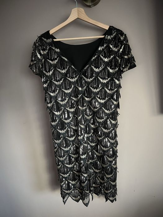 Блестяща рокля с пайети