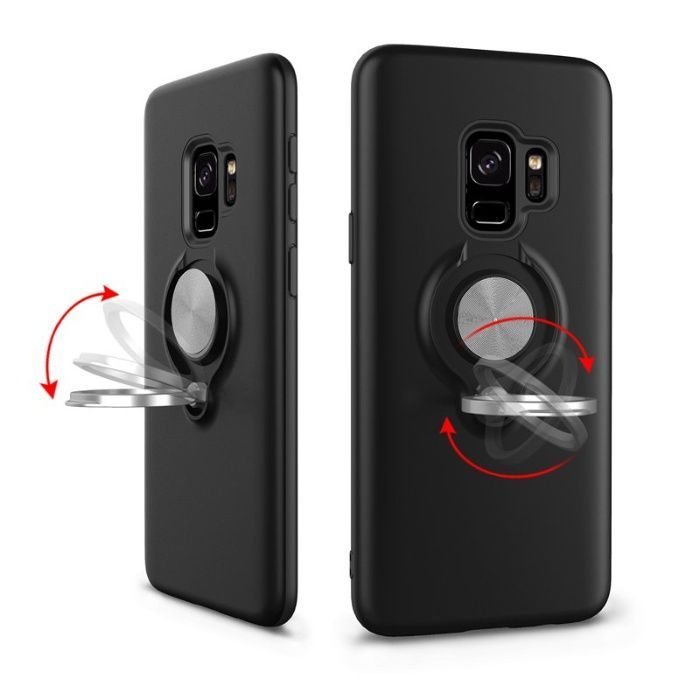 Husa cu magnet si inel pentru Samsung S8 Plus , S10e