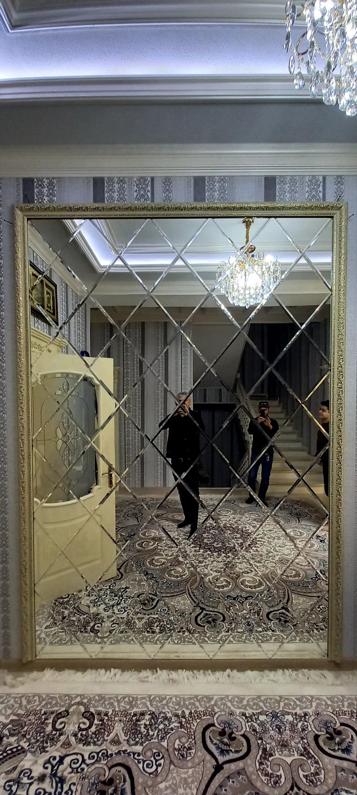 Зеркала на заказ (Ромбики мозаики) - Изготовление и установка окон и ...