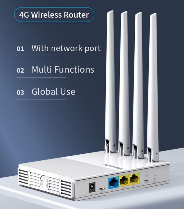 Wifi Роутер с поддержкой сим карты, 4G lte cpe