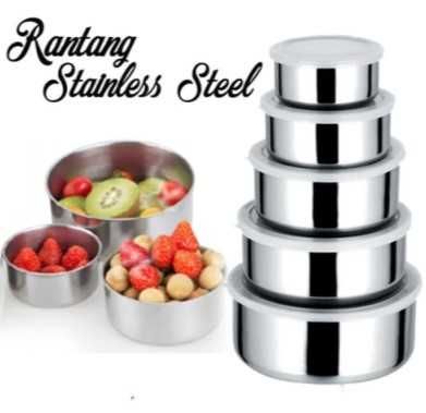 Комплект метални кутии за храна с херметически капаци