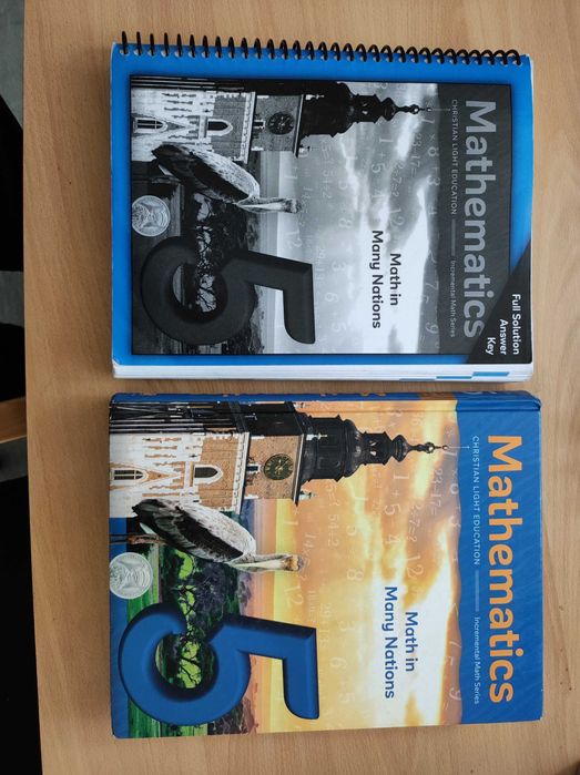 Manual carte culegere și răspunsuri matematica cl V in engleza CLA