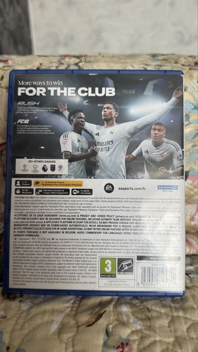 Игра на пс 5 fc 25