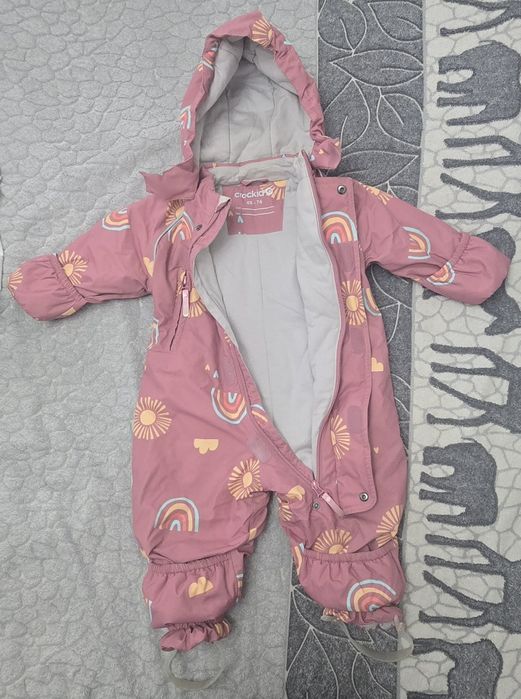 Демисезонный комбенизон для девочки