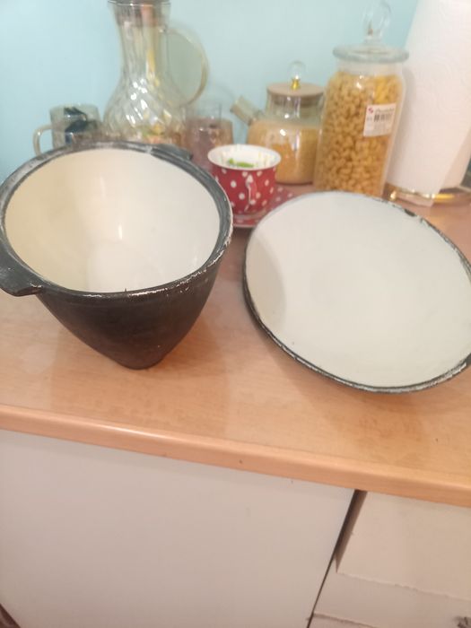 Утятница--казан чугунный (СССР)