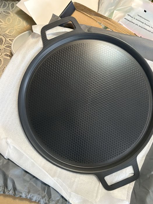 Hybrid pizza steel -Hexclad