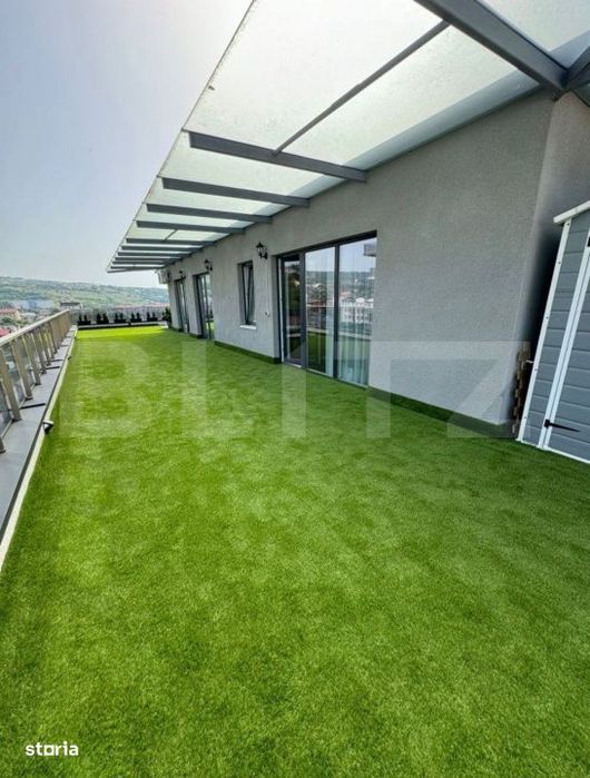 Apartament la cheie, 3 camere, 73 mp, 143 mp terasa, parcare, zona Riv — fotografia 1