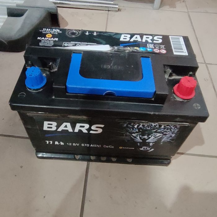 Б/у Аккумулятор 77ah