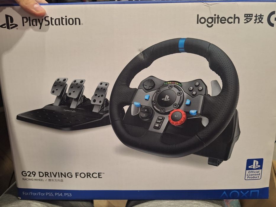 Игровой контроллер Logitech Driving Force G29 941 черный