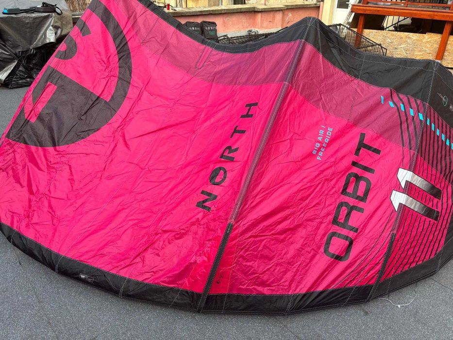 North Orbit 11m 2025 — кайт, Big Air, като нов, само 3-5 сесии