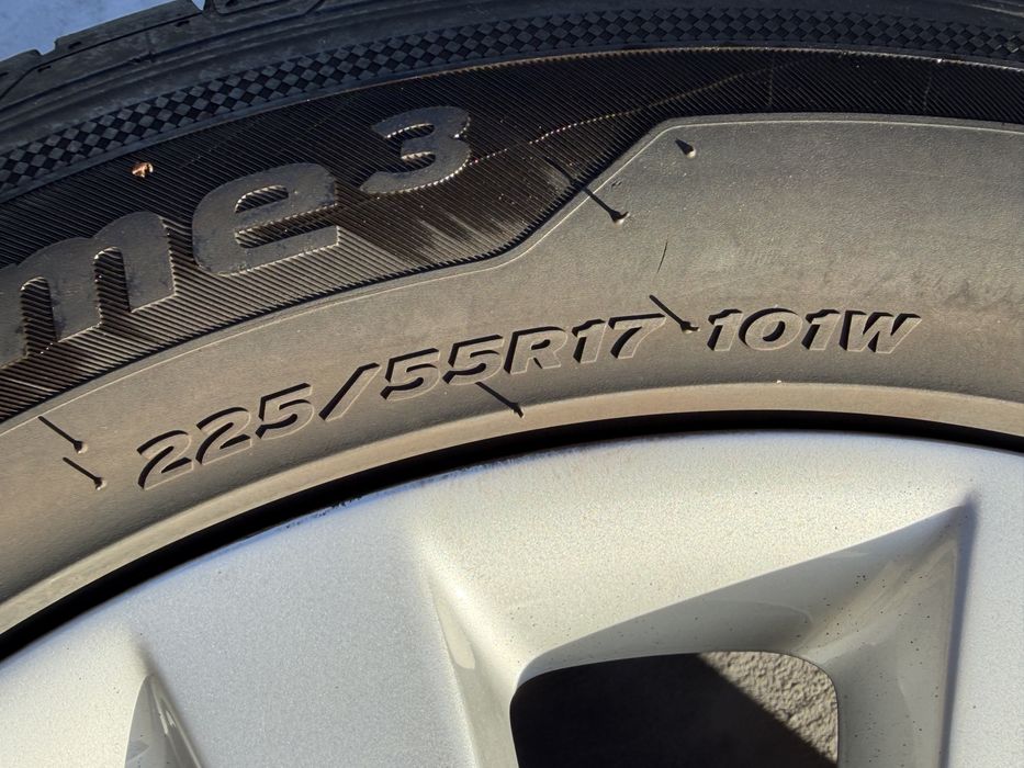 Roti audi roiginale 5x112  cu cauciucuri vara 225-55-R17