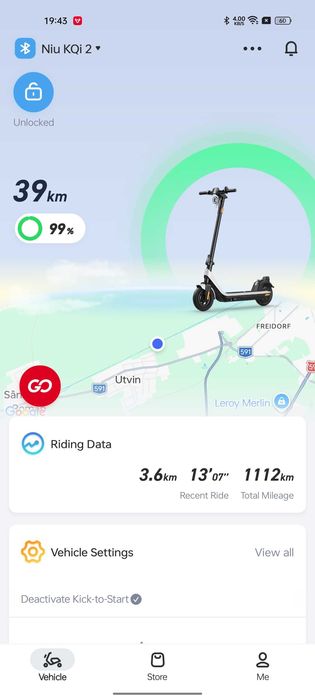Trotinentă electrică NIU KQi 2 Pro