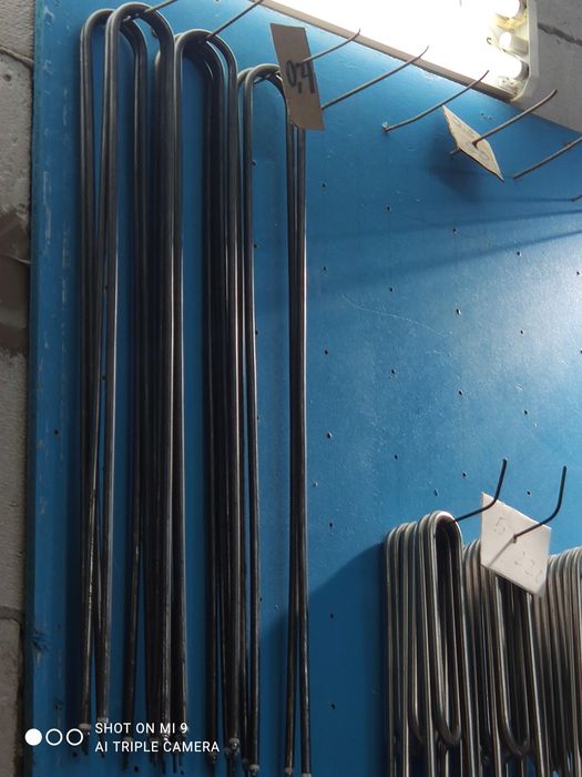 Тэны для нагрева воздуха.