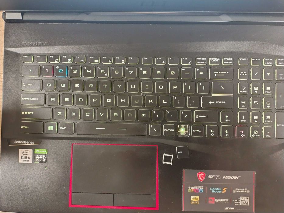 Laptop/Лаптоп MSI GE75 RTX2070