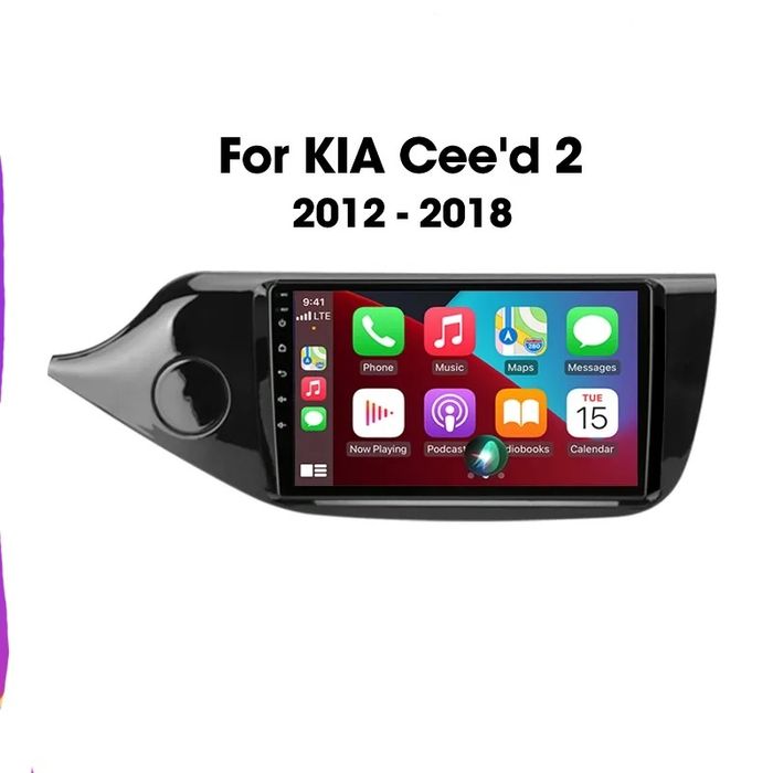 Мултимедия KIA CEED навигация android Киа сийд андроид 2012 - 2018 г