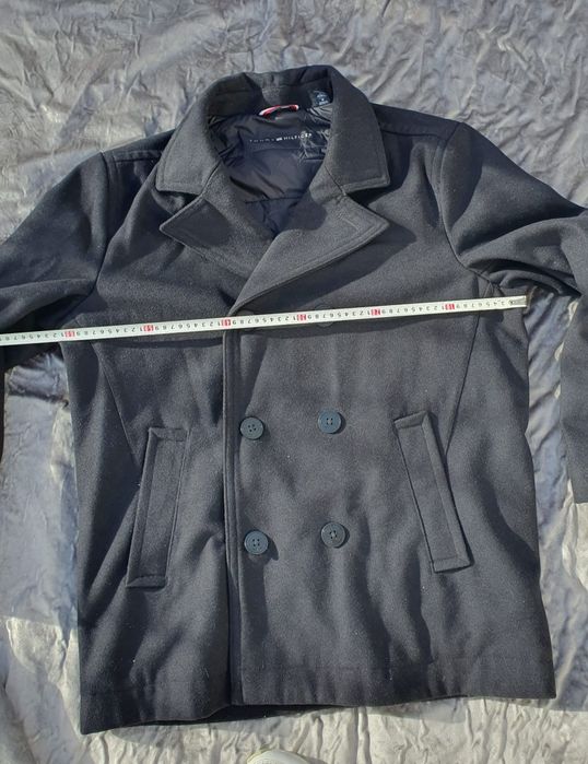 Palton negru Tommy Hilfiger