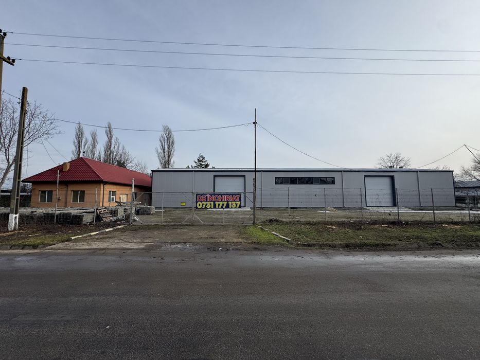 Inchiriez sau vand hala + birouri