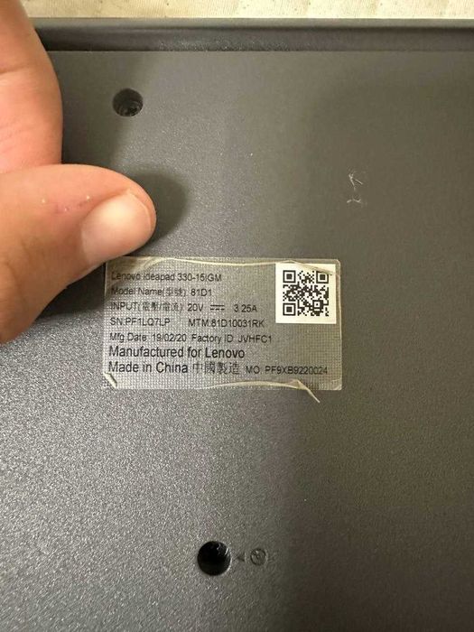 Lenovo IdeaPad 330-15lGM