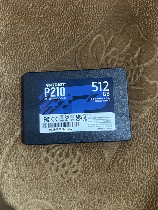 Ssd patriot 512 gb