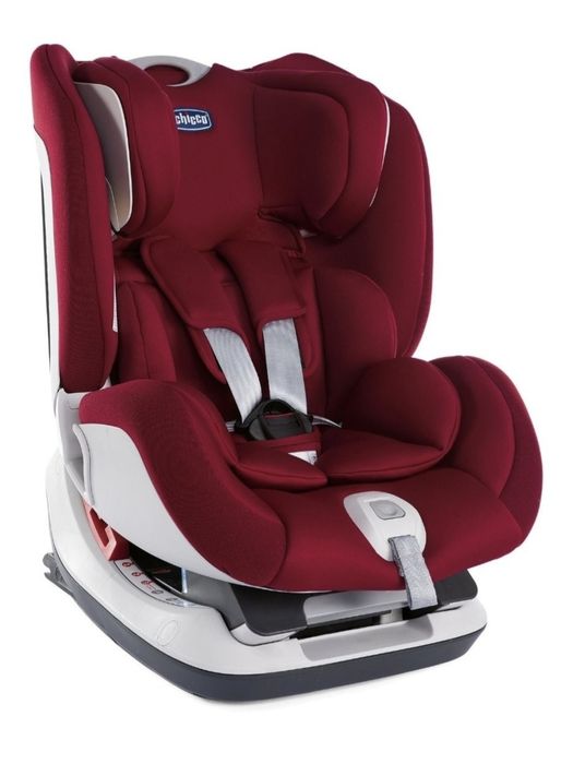 Автокресло красное Chicco