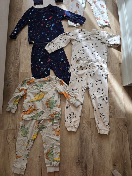 Lot pijamale H&M/C&A/Fagottino 92-104 cm