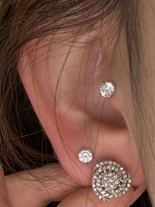 Серьги-пусеты MANİLAS Fine Jewellery