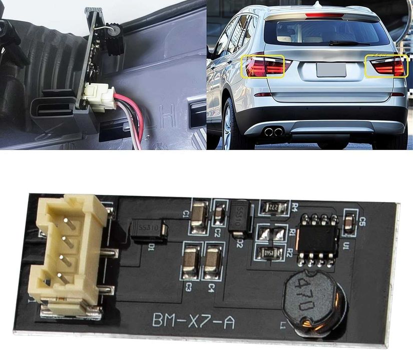 Placa circuit NOUA LED modul electronic lampa stop BMW X3 F25