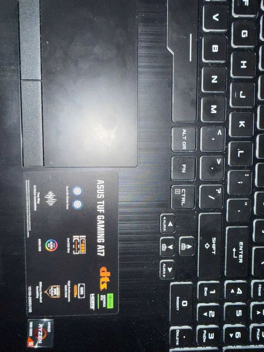 ASUS TUF A17 17.3″ Ryzen5 16GB 512GB RTX2050 Laptop