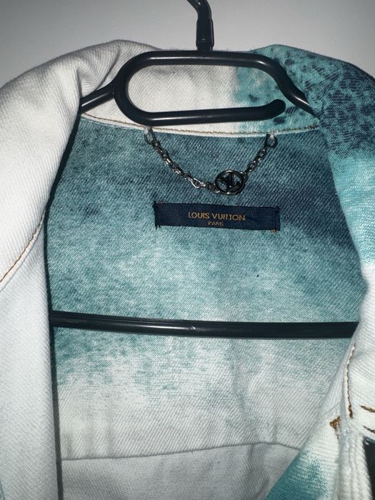 geaca blugi louis vuitton