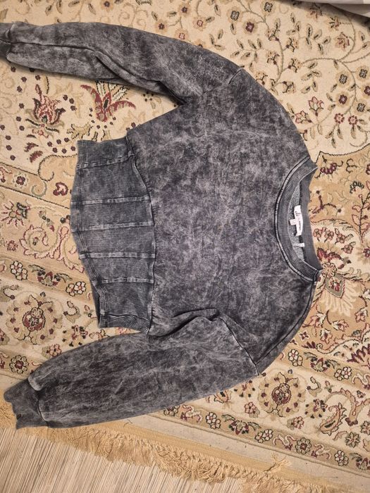 Пуховик черный оверсайз юбки