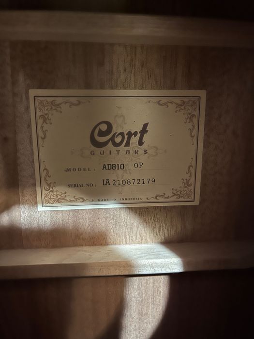 Акустическая гитара Cort AD810 OP